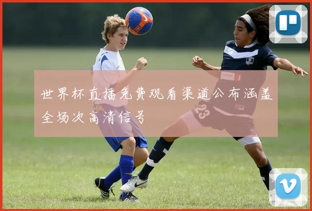 世界杯直播免费观看渠道公布涵盖全场次高清信号