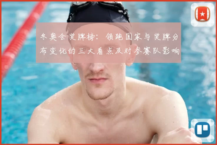 冬奥会奖牌榜：领跑国家与奖牌分布变化的三大看点及对参赛队影响