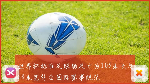 世界杯标准足球场尺寸为105米长与68米宽符合国际赛事规范