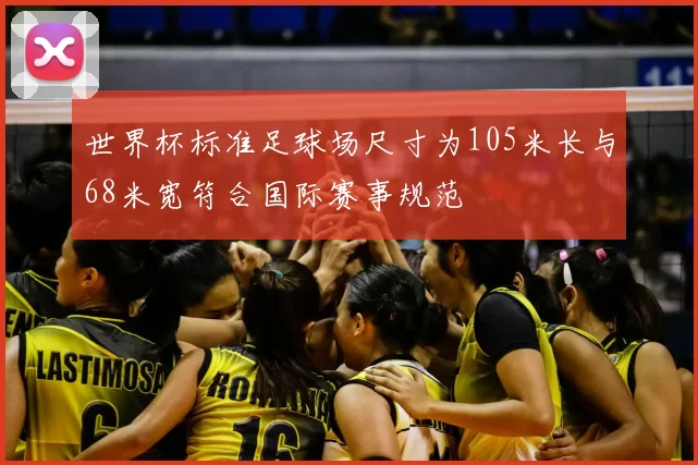世界杯标准足球场尺寸为105米长与68米宽符合国际赛事规范